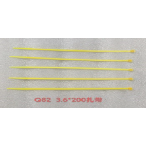 AMARRAS PLÁSTICAS 3.6 X 200 AMARILLO (PAQUETE 100 UNIDAD)