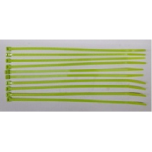 AMARRAS PLÁSTICAS 4.8 X 250 VERDE CLARO (PAQUETE 100 UNIDAD)