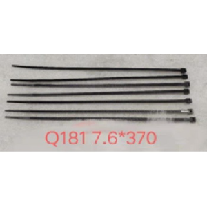 AMARRAS PLÁSTICAS 7.6 X 370 NEGRO (PAQUETE 100 UNIDAD)