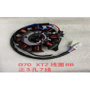 BOBINA CAMPO YAMAHA XTZ125 8MODULOS 3HUECOS ELECTRONICA