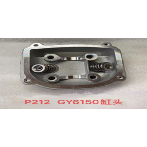 CABEZOTE GY6-150 CON VALVULA ARMADO