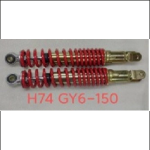 AMORTIGUADOR POSTERIOR #3155 GY6-150 ROJO