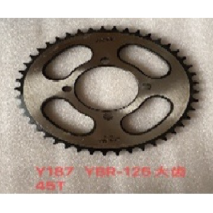 CATALINA YAMAHA YBR125 /YB125 /CRUX-100 45T FILO NEGRO ESPECIA