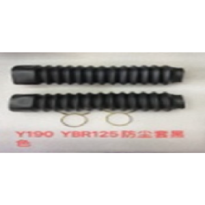 CAUCHO BARRA TELESCOPICA YAMAHA YBR125 /125Z NEGRO