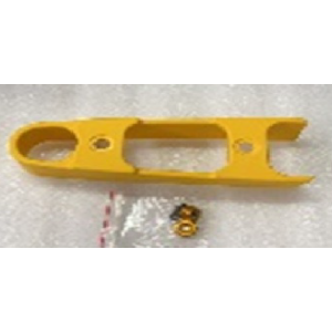 CAUCHO DESLIZADOR CADENA GY200 /UNIVERSAL FOSFORECENTE AMARILLO