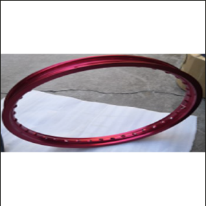 ARO ALUMINIO 2.15 X 18 36 HUECOS ROJO