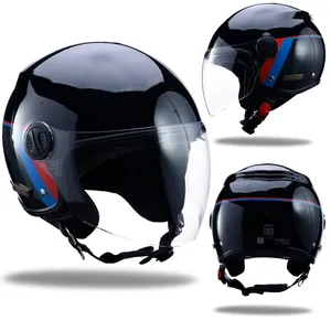ABIERTO OF809A RACER NEGRO ROJO AZUL BRILLANTE
