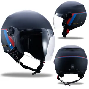 ABIERTO OF809A RACER NEGRO ROJO AZUL MATE