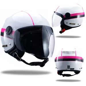 ABIERTO OF809A VIPER BLANCO FUCSIA GRIS BRILLANTE