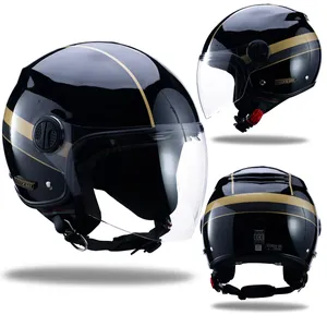 ABIERTO OF809A VIPER NEGRO DORADO GRIS BRILLANTE