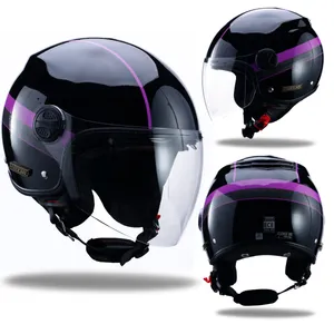 ABIERTO OF809A VIPER NEGRO MORADO GRIS BRILLANTE