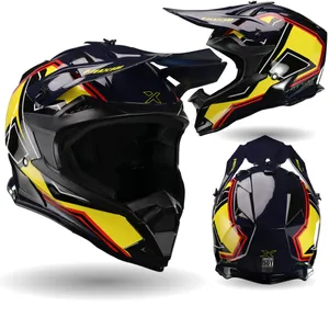 CROSS MX3 ATTACK AZUL ROJO BRILLANTE