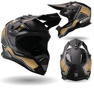 CROSS MX3 ATTACK NEGRO DORADO GRIS MATE