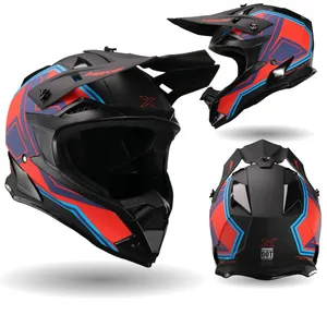 CROSS MX3 ATTACK NEGRO ROJO GRIS MATE