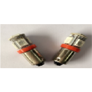 FOCO TABLERO 12V 5LED L64 ROJO