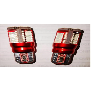 FOCO UÑA #25 12V 57LED REDONDO ALUM. AZUL,ROJO