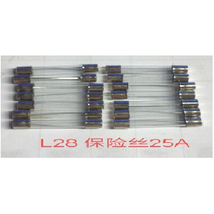 FUSIBLE VIDRIO 30A (100PCS)