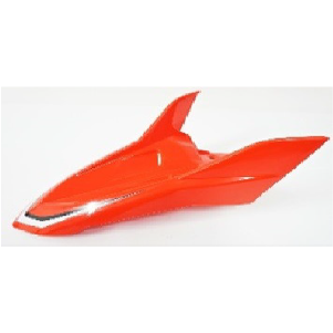 GUARDAFANGO DEL. DAYTONA DY250 TEKKEN ( ARRIBA ) ROJO