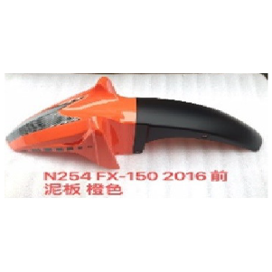 GUARDAFANGO DEL. MOTOR1 FX150 2016 FORTE NARANJA