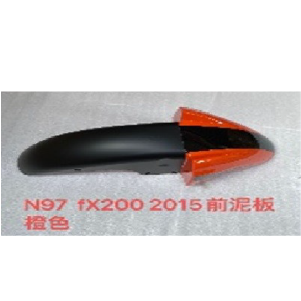 GUARDAFANGO DEL. MOTOR1 FX200 2015 NARANJA