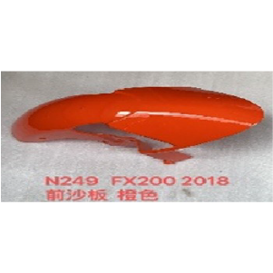 GUARDAFANGO DEL. MOTOR1 FX200 2018 ROJO