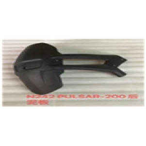 GUARDAFANGO POST. BAJAJ PULSAR200NS TANGA NEGRO SIN BASE HIERR