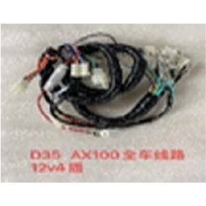 INSTALACION ELECTRICA AX-100 12V 4PATA