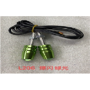 LUCES LED L1093 TIPO TORNILLO INTERMITENTE (2PCS) VERDE