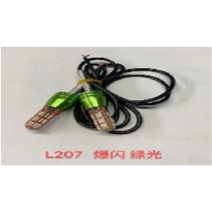 LUCES LED L1094 TIPO TORNILLO UÑA INTERMITENTE (2PCS) VERDE
