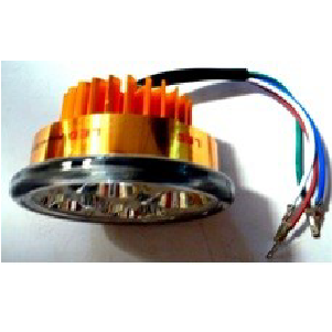 LUCES LED L149 4LED ALUM. REDONDO PEQUEÑO