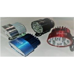 LUCES LED L160 6LED ALUM. REDONDO PEQUEÑO A019