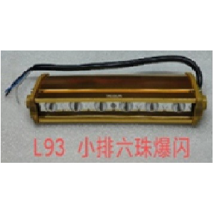 LUCES LED L1693 FINO 6LED CON FLASH DORADO