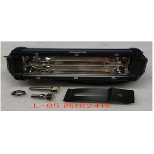 LUCES LED L1785 24LED CUADRADO NEGRO