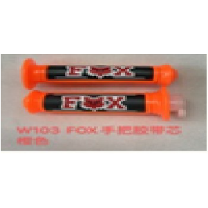MANUBRIO #111 FOX FOSFORECENTE NARANJA CON CAÑA