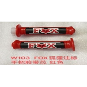 MANUBRIO #111 FOX ROJO FOSFORECENTE CON CAÑA
