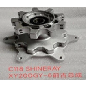 MANZANA DEL. SHINERAY XY200GY-6 F/DISCO 6H. C/RULIMAN BLANCO