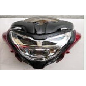 MASCARILLA CON FARO BAJAJ PULSARNS200 LED AZUL,ROJO TRESSUN