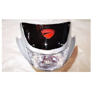 MASCARILLA CON FARO HONDA STORM125 PLOMO
