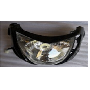 MASCARILLA CON FARO SHINERAY XY150-10D NEGRO