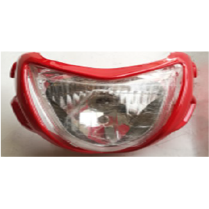 MASCARILLA CON FARO SHINERAY XY150-10D ROJO