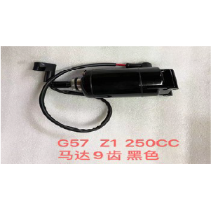 MOTOR ARRANQUE Z1 BROTHER250 9T DIANTE GRUESO NEGRO