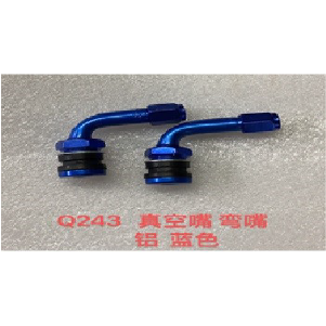 MUÑON ARO MAGNESIO CURVO ALUMINIO AZUL