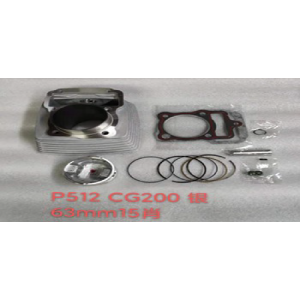 CILINDRO CG200 200CM3 63MM PIN 15MM /SKR200S /FX200 PLOMO