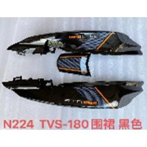 CUBRE MONTURA TVS APACHE RTR 180 NEGRO