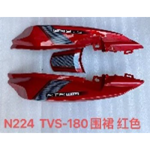 CUBRE MONTURA TVS APACHE RTR 180 ROJO
