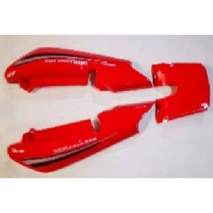 CUBRE MONTURA YAMAHA YB125E 2018 ROJO