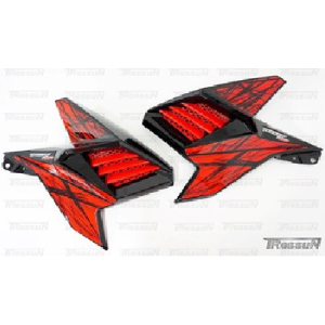 CUBRE TANQUE DAYTONA DY250 TEKKEN /AXXO TRACKER250 NEGRO