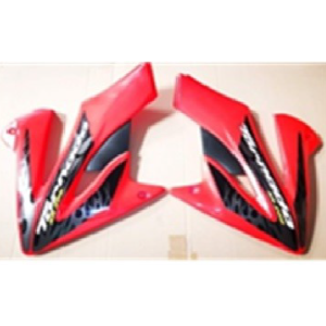 CUBRE TANQUE HONDA XR250 TORNADO CON CALCOMANIA ROJO