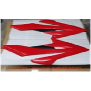 CUBRE TANQUE HONDA XR250 TORNADO SIN CALCOMANIA ROJO