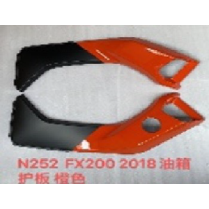 CUBRE TANQUE MOTOR1 FX200 2018 FULL VERSION NARANJA